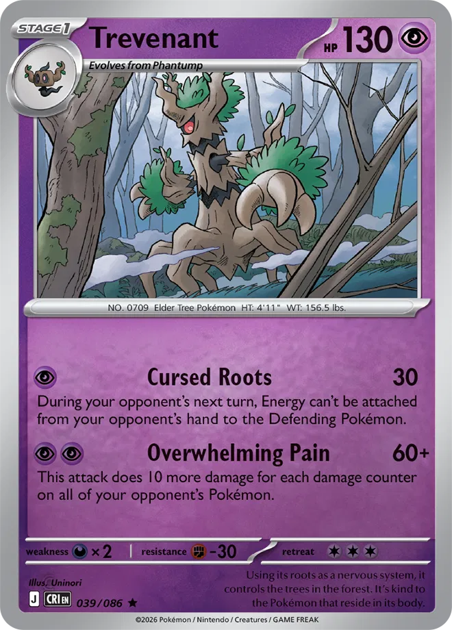 039 Trevenant (CRI)