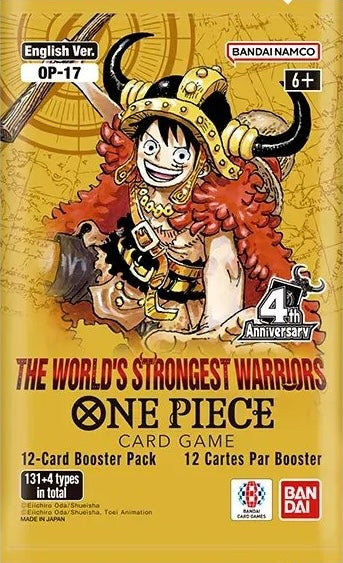 One Piece: The World's Strongest Warriors Booster Pack (OP-17)