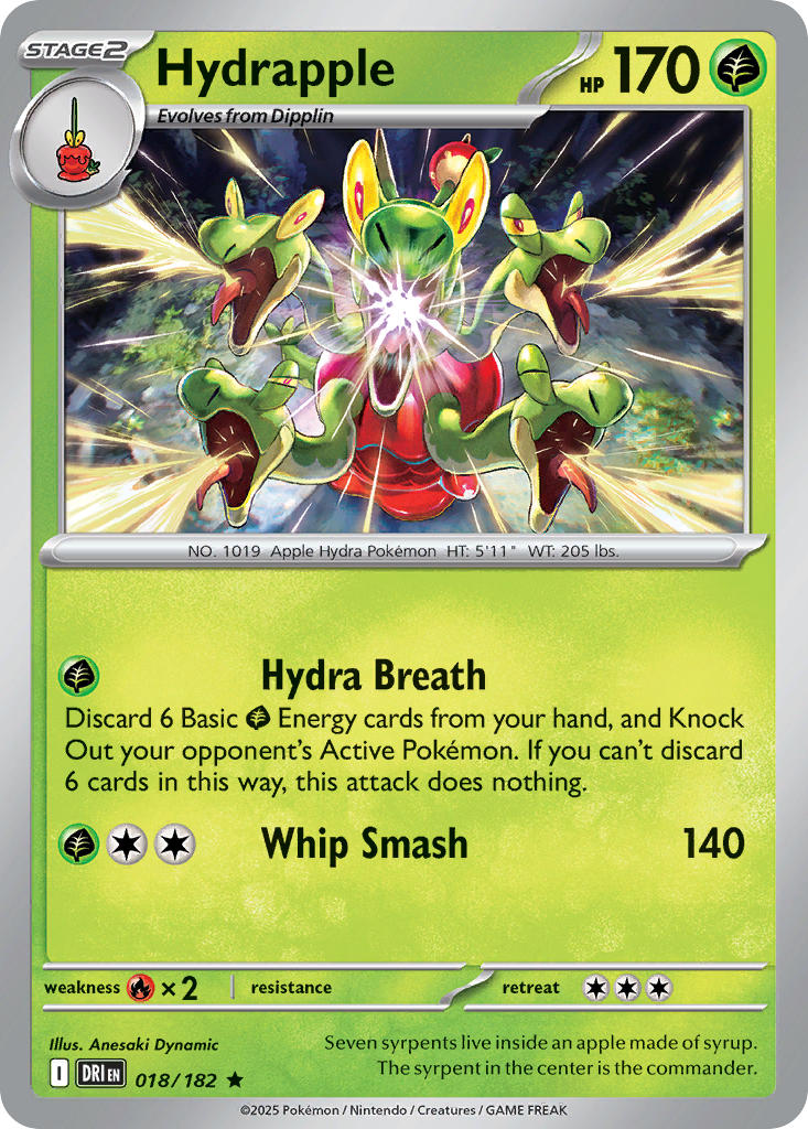 018  Hydrapple (DRI)