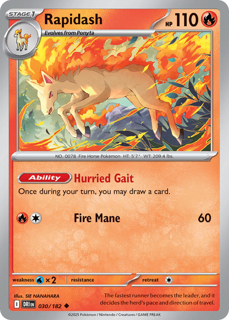 030  Rapidash (DRI)