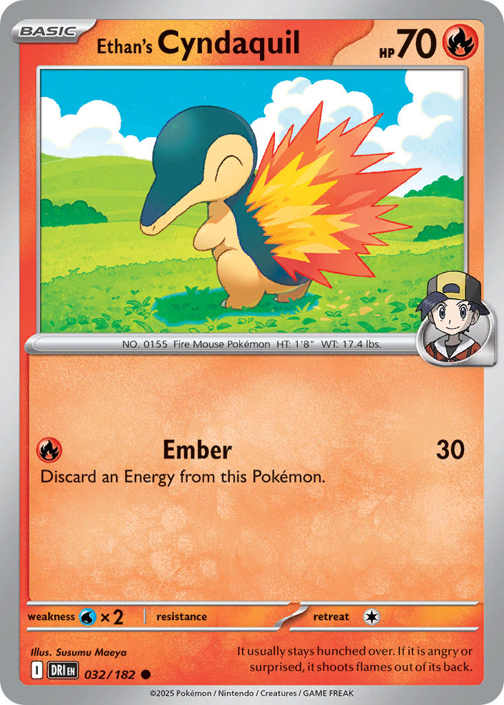 032  Ethan’s Cyndaquil (DRI)
