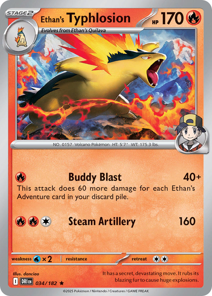 034  Ethan’s Typhlosion (DRI)
