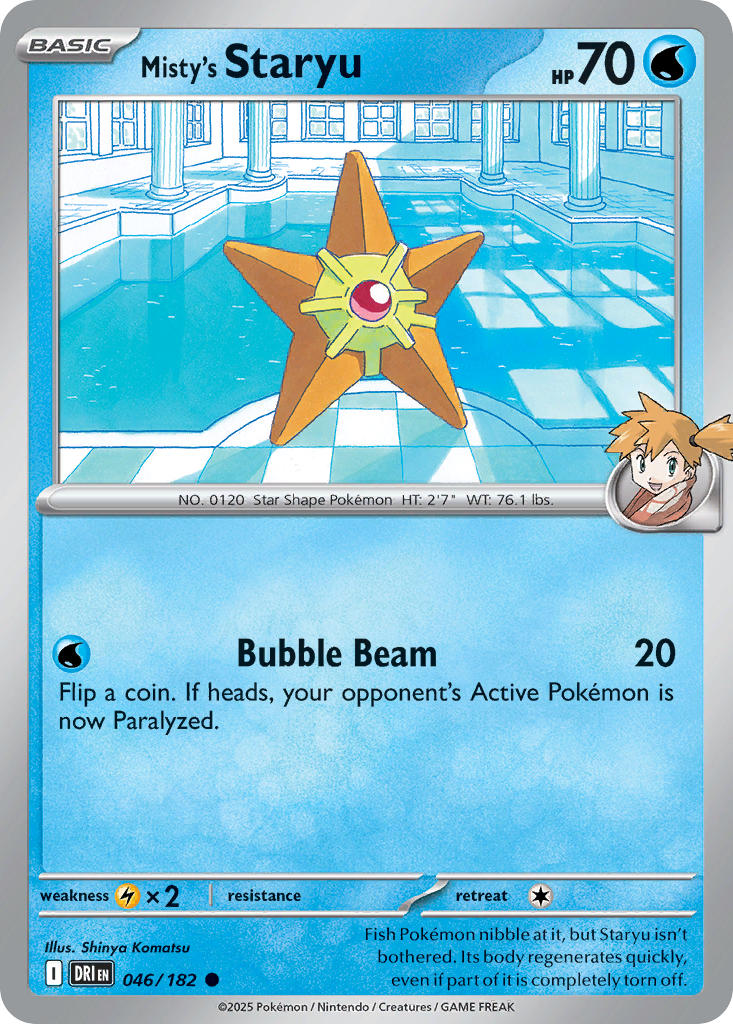 046  Misty’s Staryu (DRI)