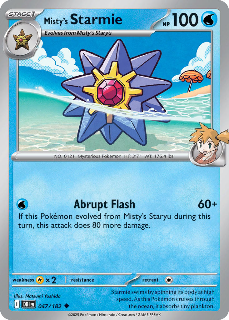 047  Misty’s Starmie (DRI)