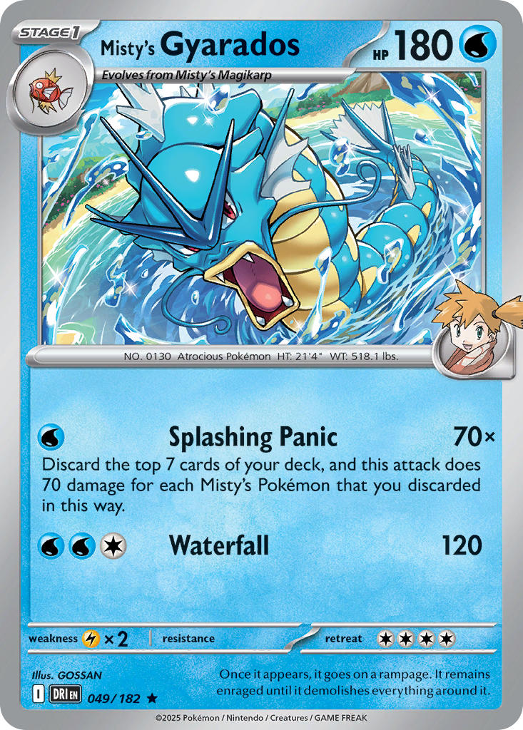049  Misty’s Gyarados (DRI)