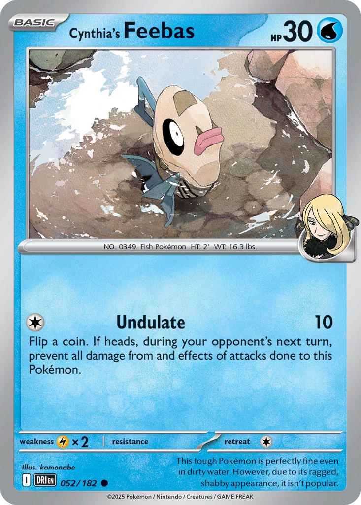 052  Cynthia’s Feebas (DRI)