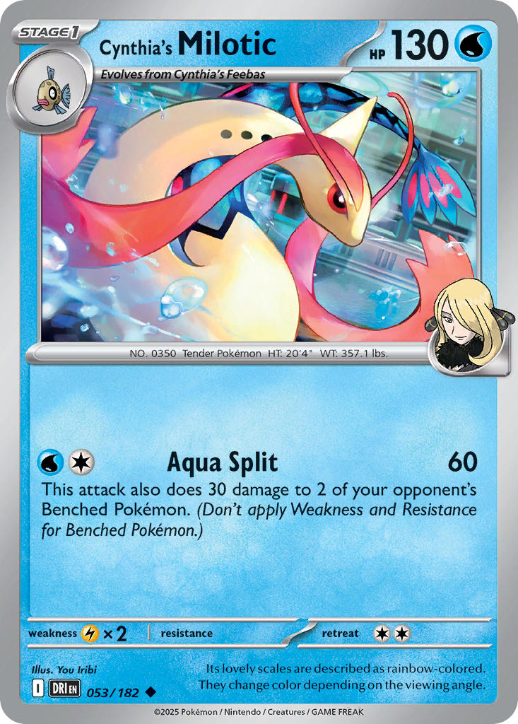 053  Cynthia’s Milotic (DRI)