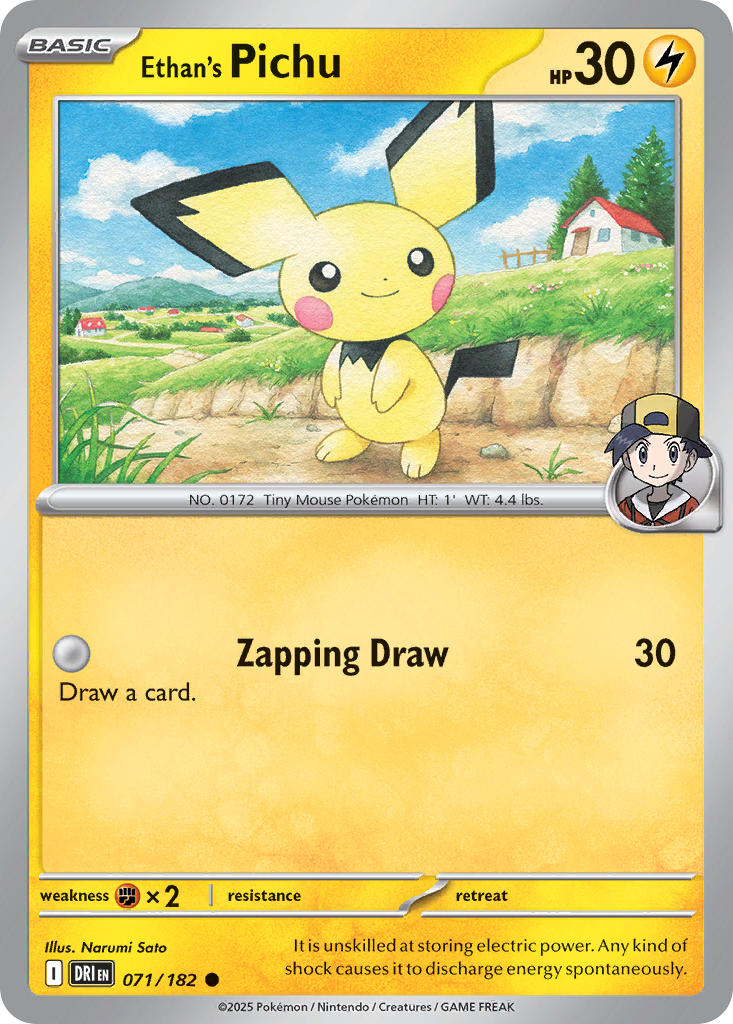 071  Ethan’s Pichu (DRI)