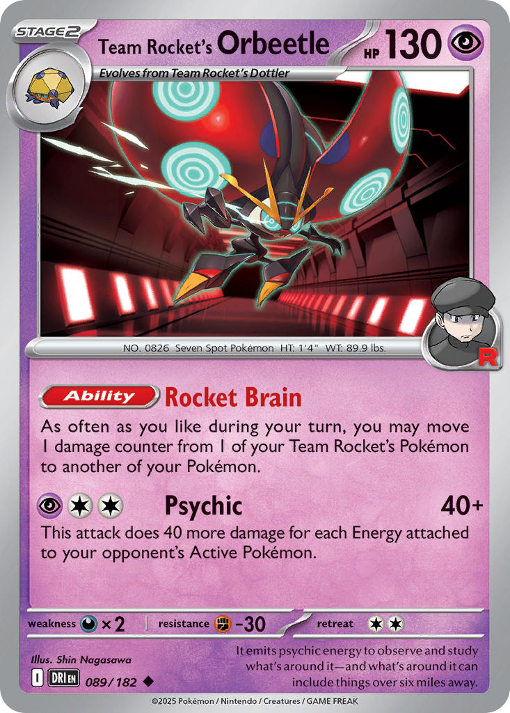 089  Team Rocket’s Orbeetle (DRI)