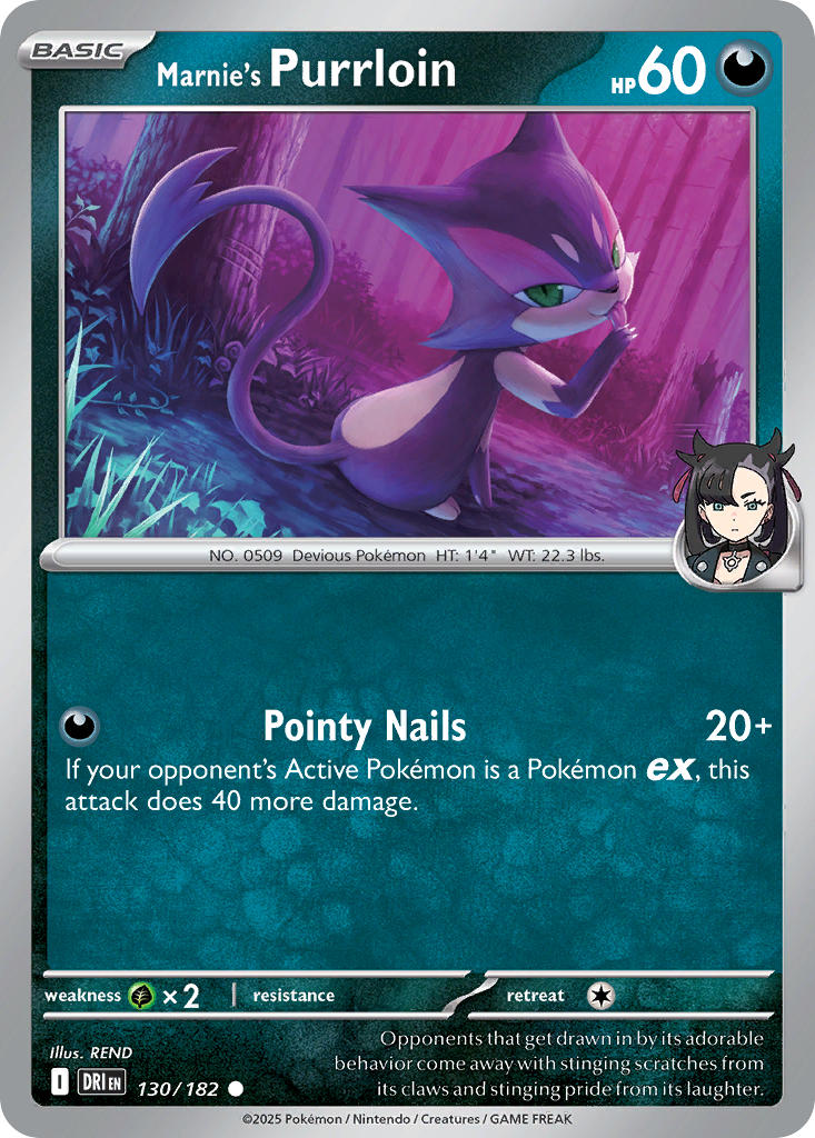 130  Marnie’s Purrloin (DRI)