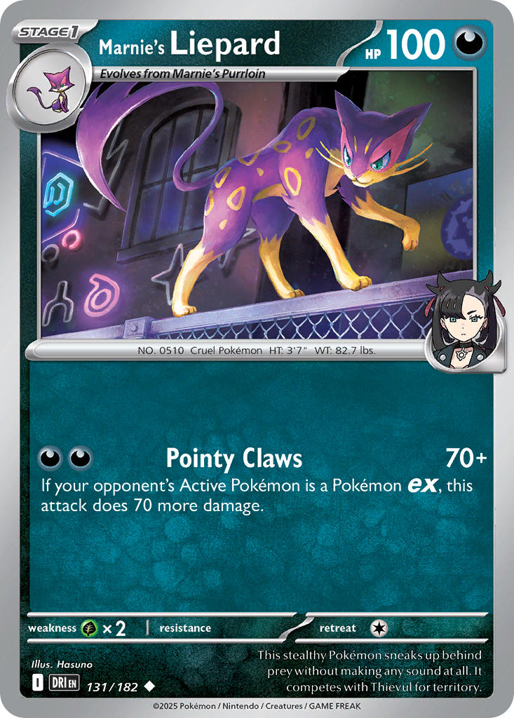 131  Marnie’s Liepard (DRI)