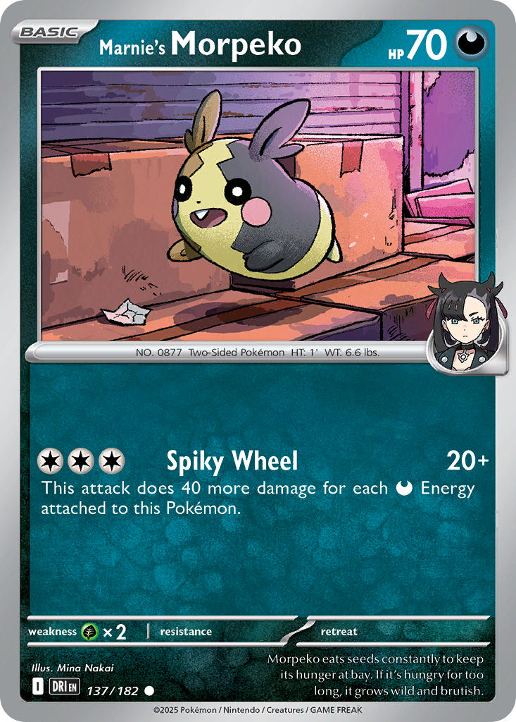 137  Marnie’s Morpeko (DRI)