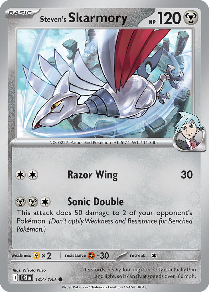 142  Steven’s Skarmory (DRI)