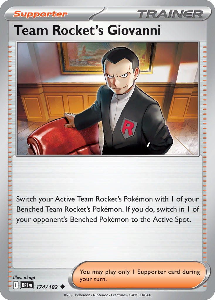 174  Team Rocket’s Giovanni (DRI)