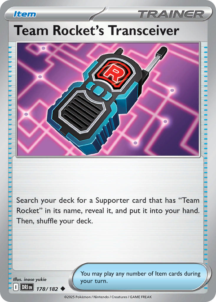 178  Team Rocket’s Transceiver (DRI)