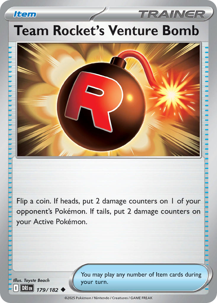 179  Team Rocket’s Venture Bomb (DRI)