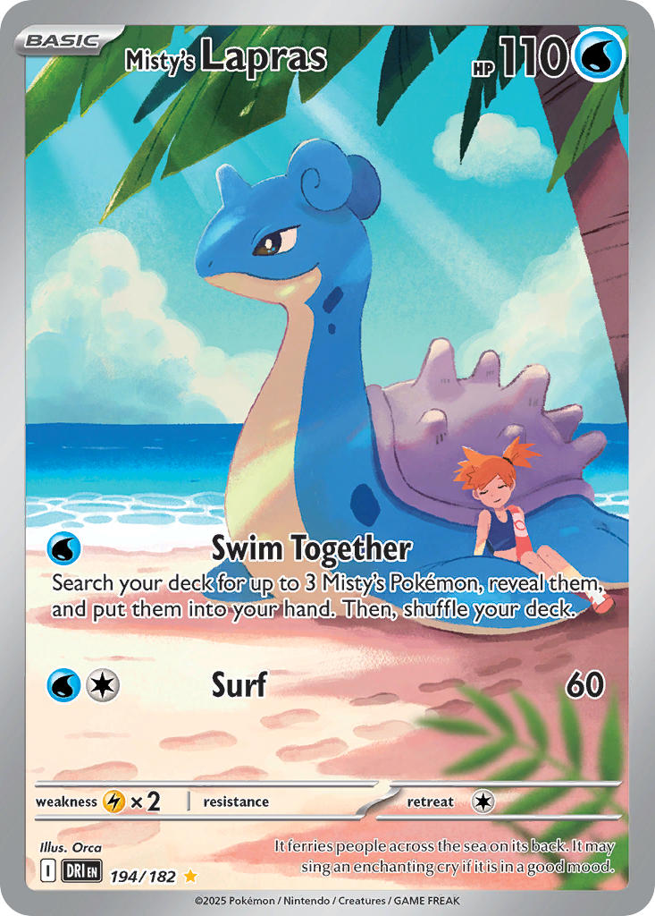 194  Misty’s Lapras