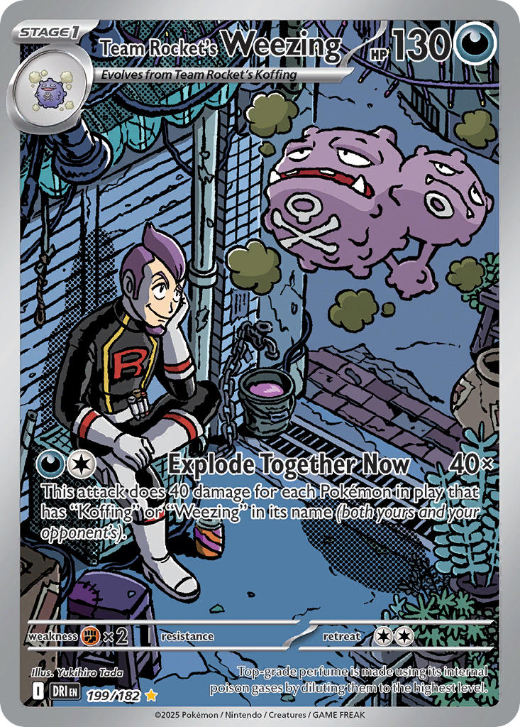 199  Team Rocket’s Weezing