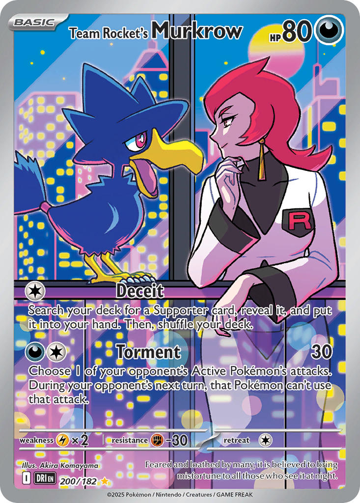 200  Team Rocket’s Murkrow