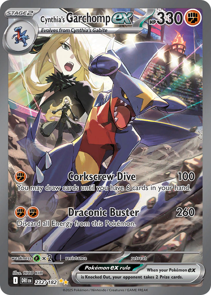 232  Cynthia’s Garchomp ex