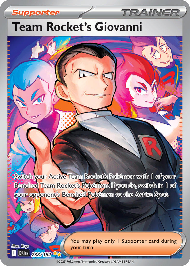 238  Team Rocket’s Giovanni