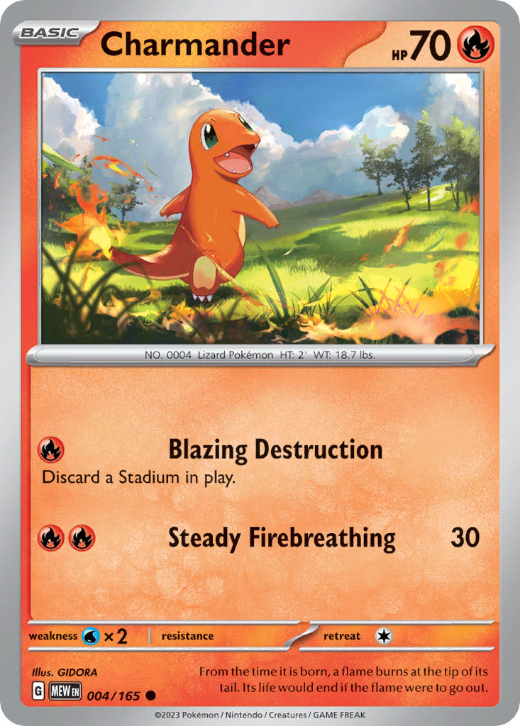 004 Charmander (MEW)