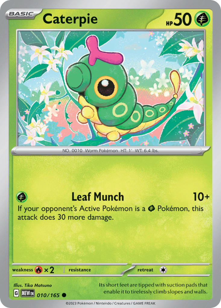 010 Caterpie (MEW)