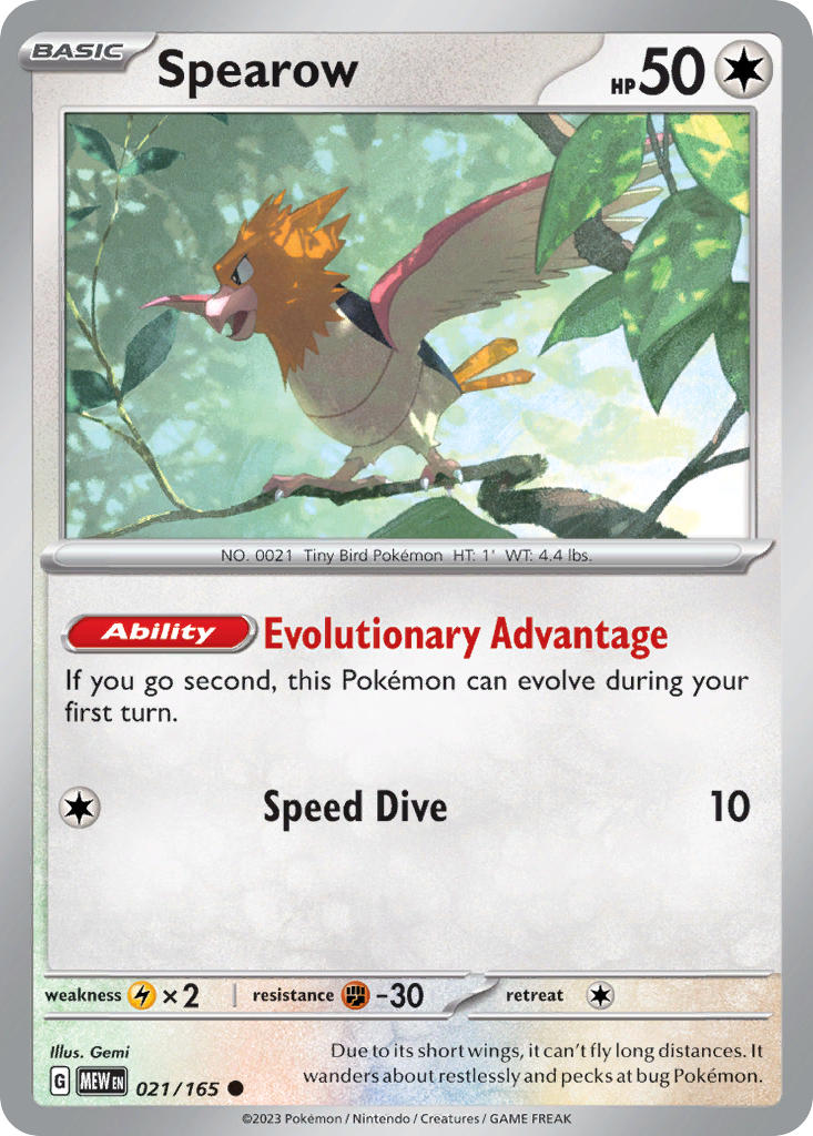 021 Spearow (MEW)