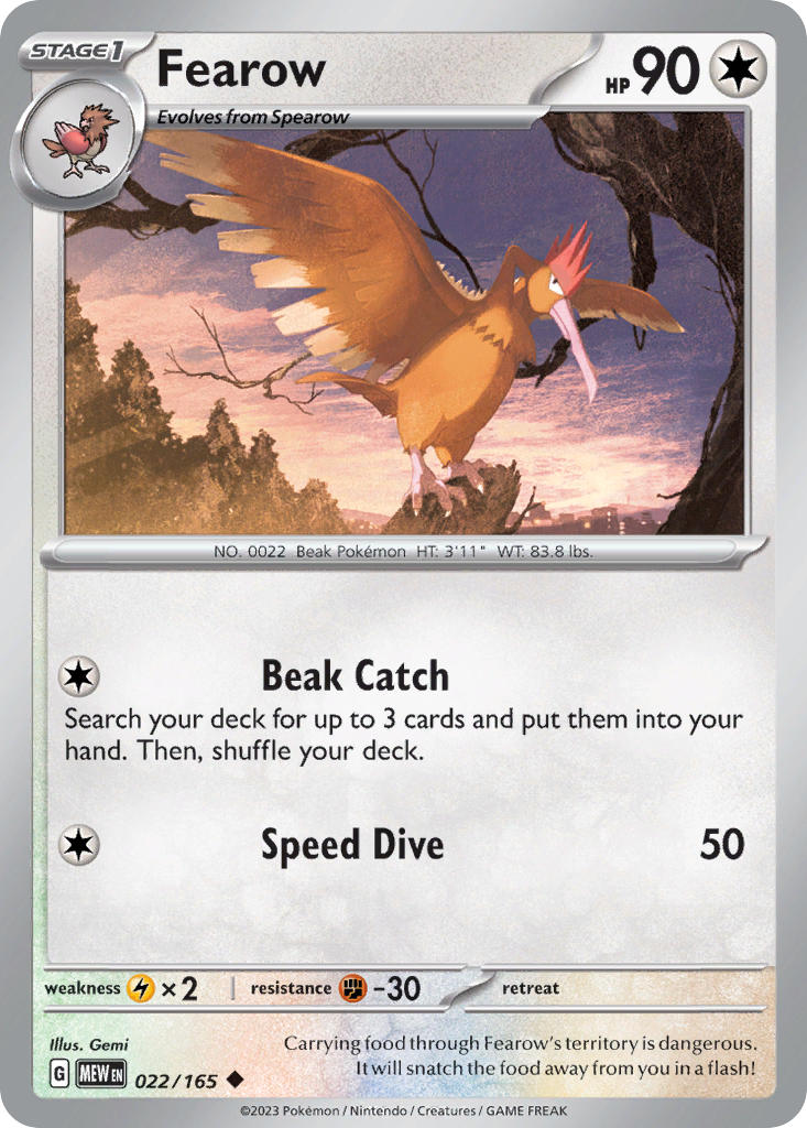 022 Fearow (MEW)