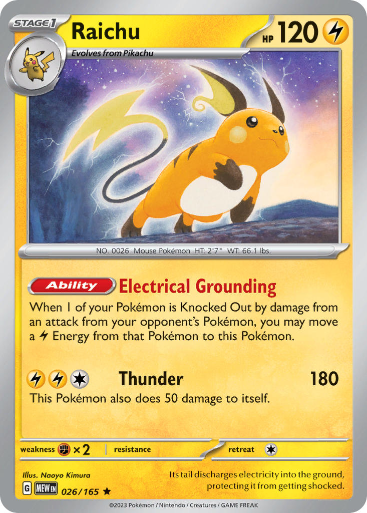 026 Raichu (MEW)