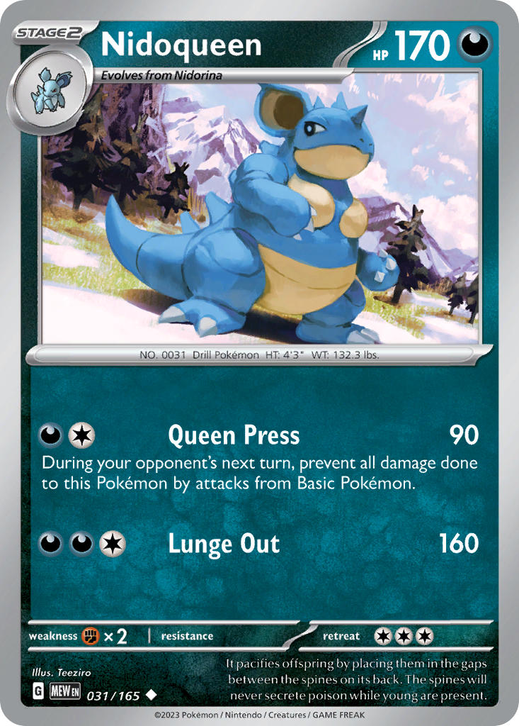 031 Nidoqueen (MEW)