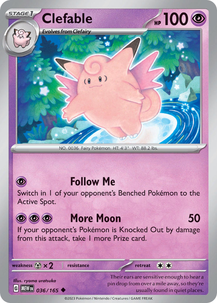 036 Clefable (MEW)