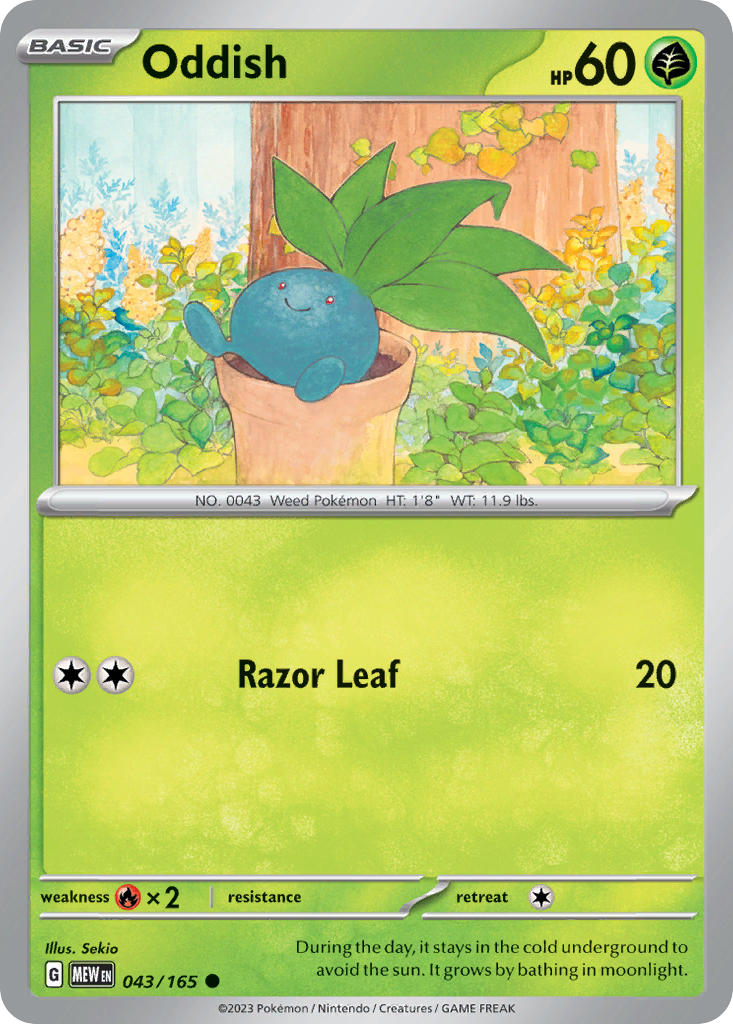043 Oddish (MEW)