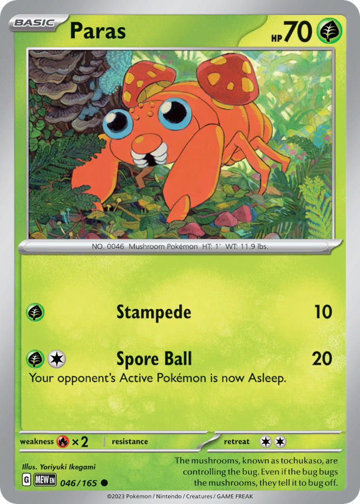 046 Paras (MEW)