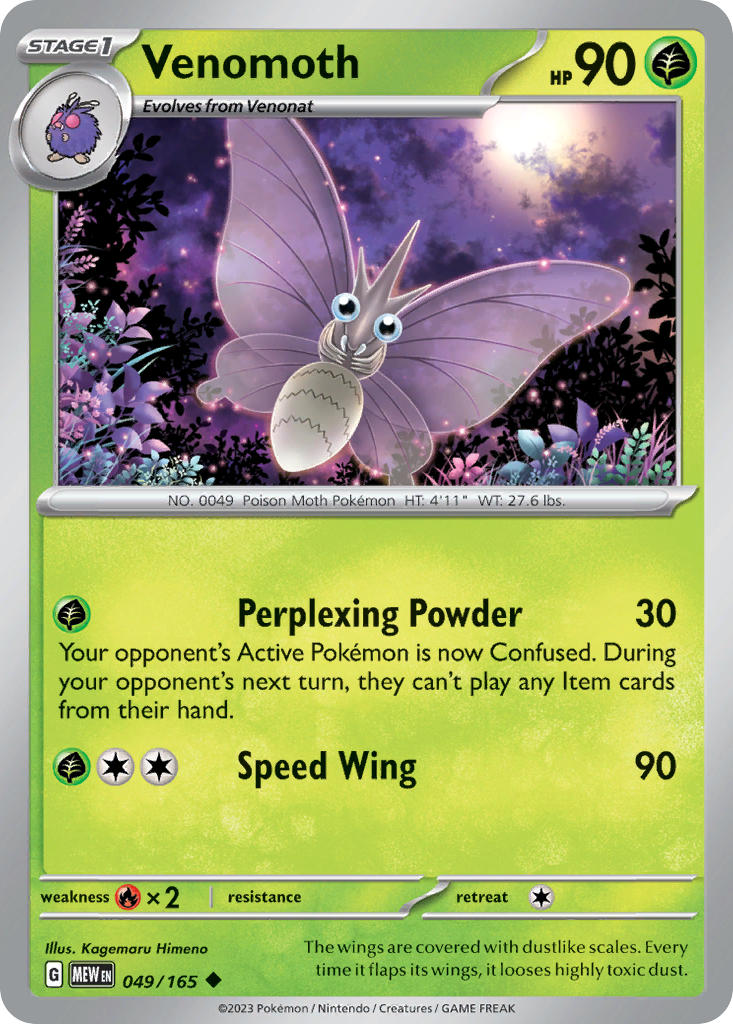 049 Venomoth (MEW)