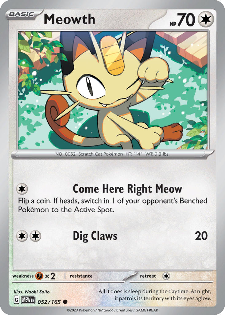 052 Meowth (MEW)