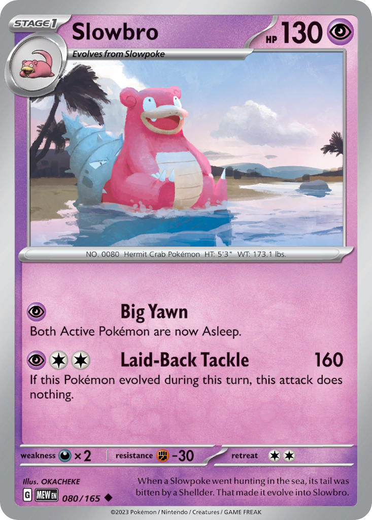 080 Slowbro (MEW)