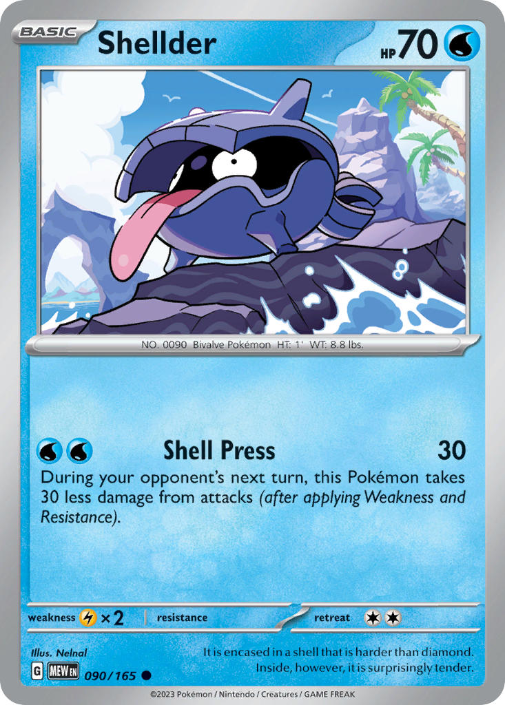 090 Shellder (MEW)