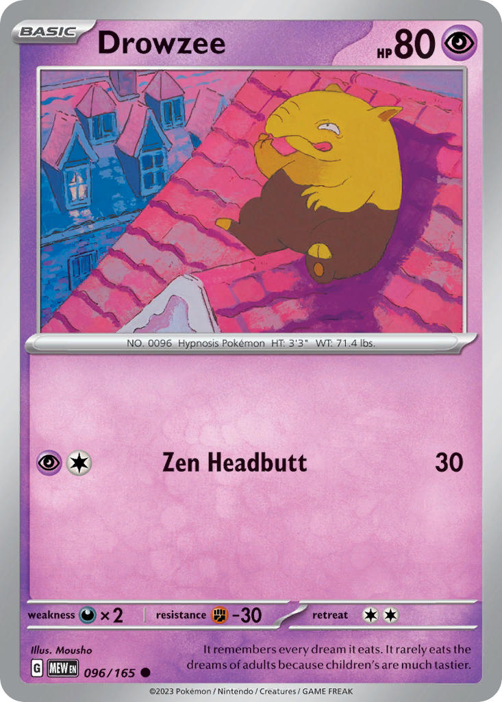 096 Drowzee (MEW)