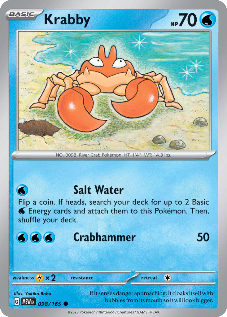 098 Krabby (MEW)