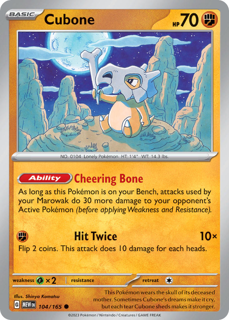 104 Cubone (MEW)