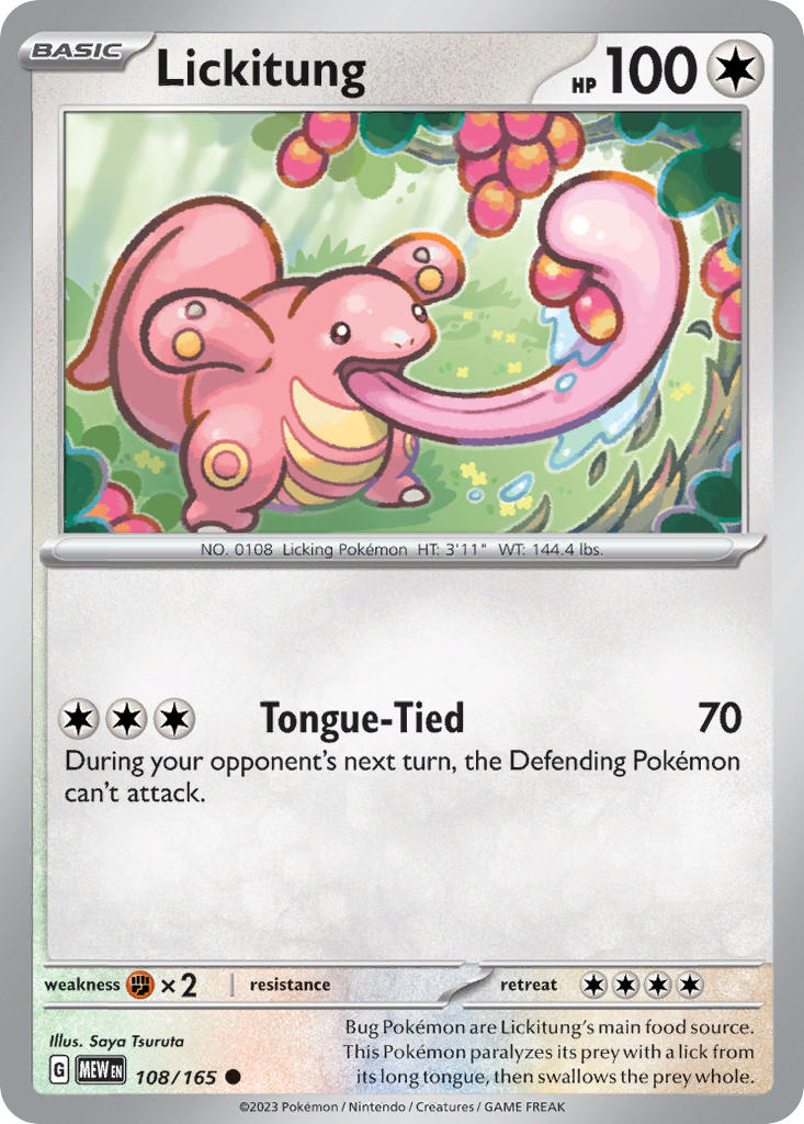 108 Lickitung (MEW)
