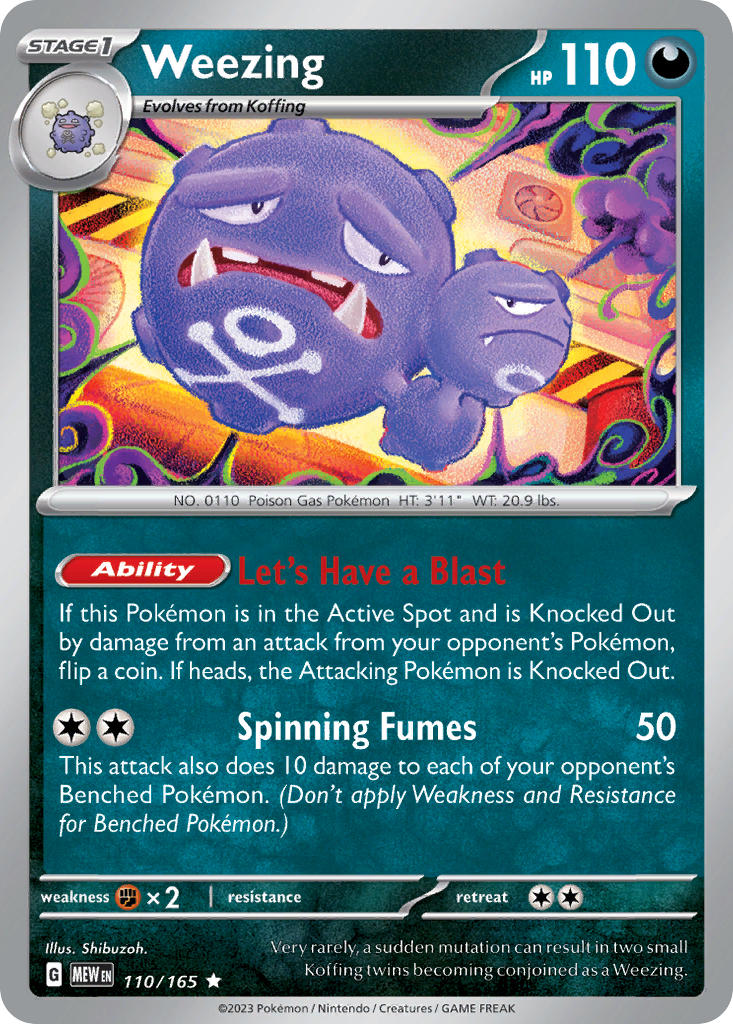 110 Weezing (MEW)