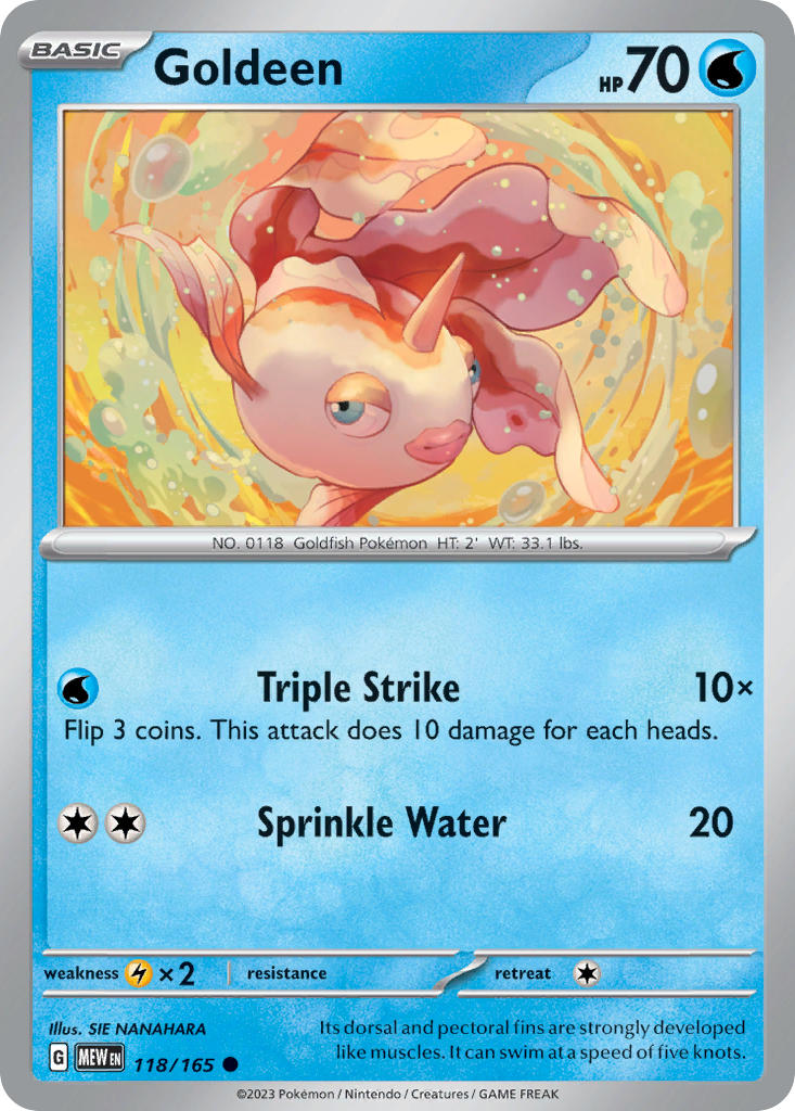 118 Goldeen (MEW)