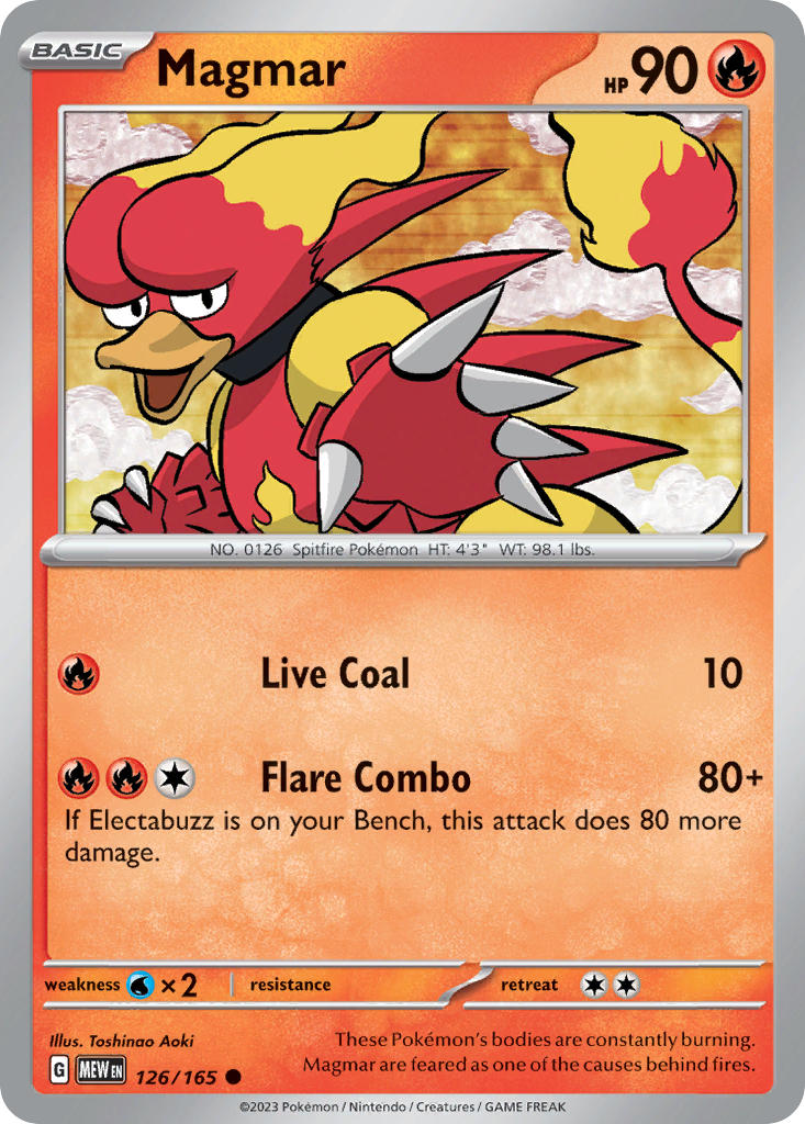 126 Magmar (MEW)