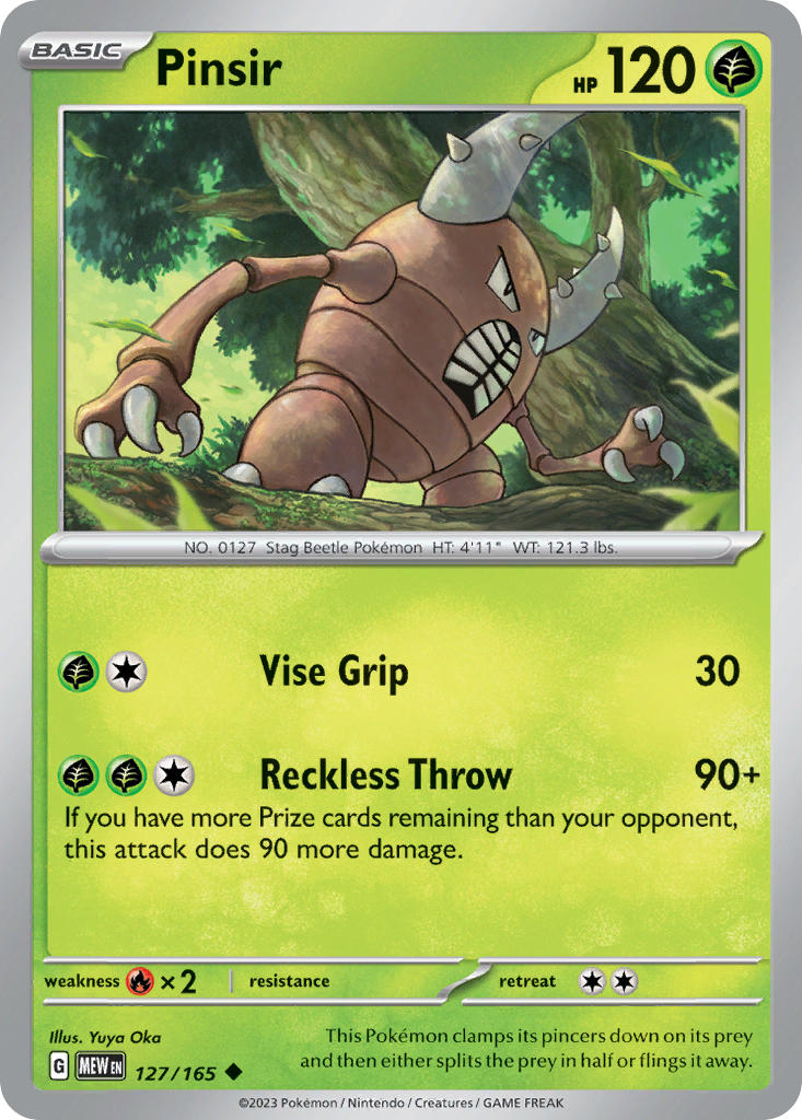 127 Pinsir (MEW)