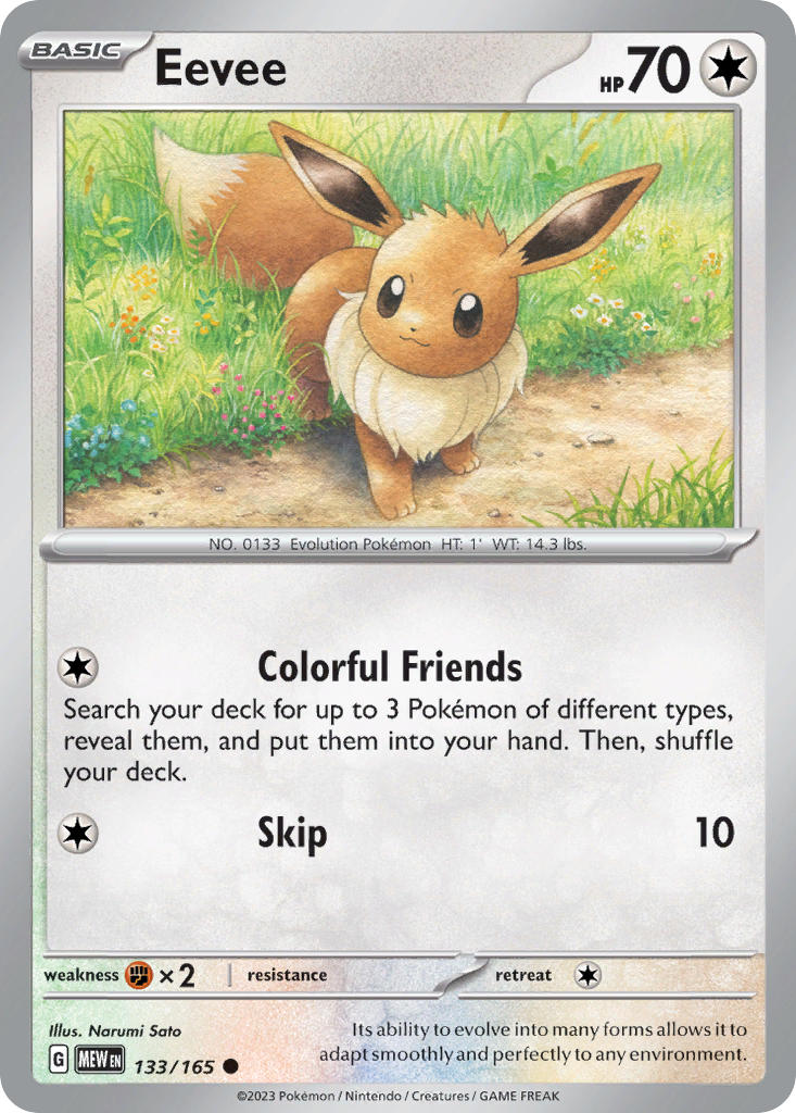 133 Eevee (MEW)