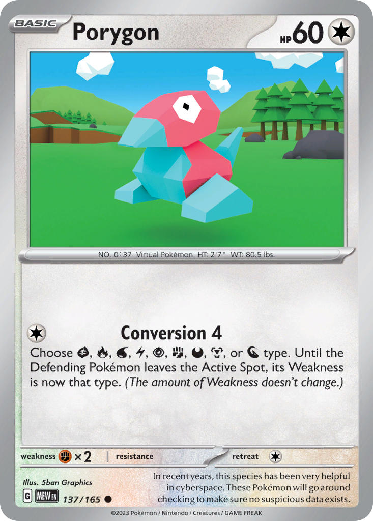 137 Porygon (MEW)