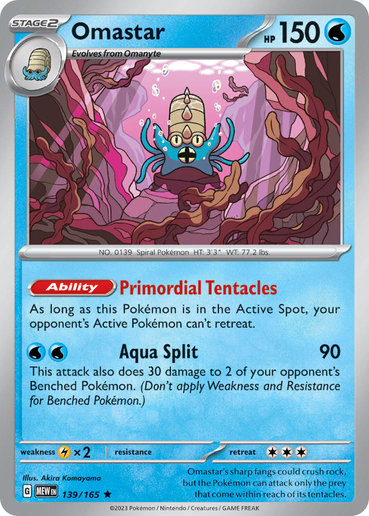 139 Omastar (MEW)