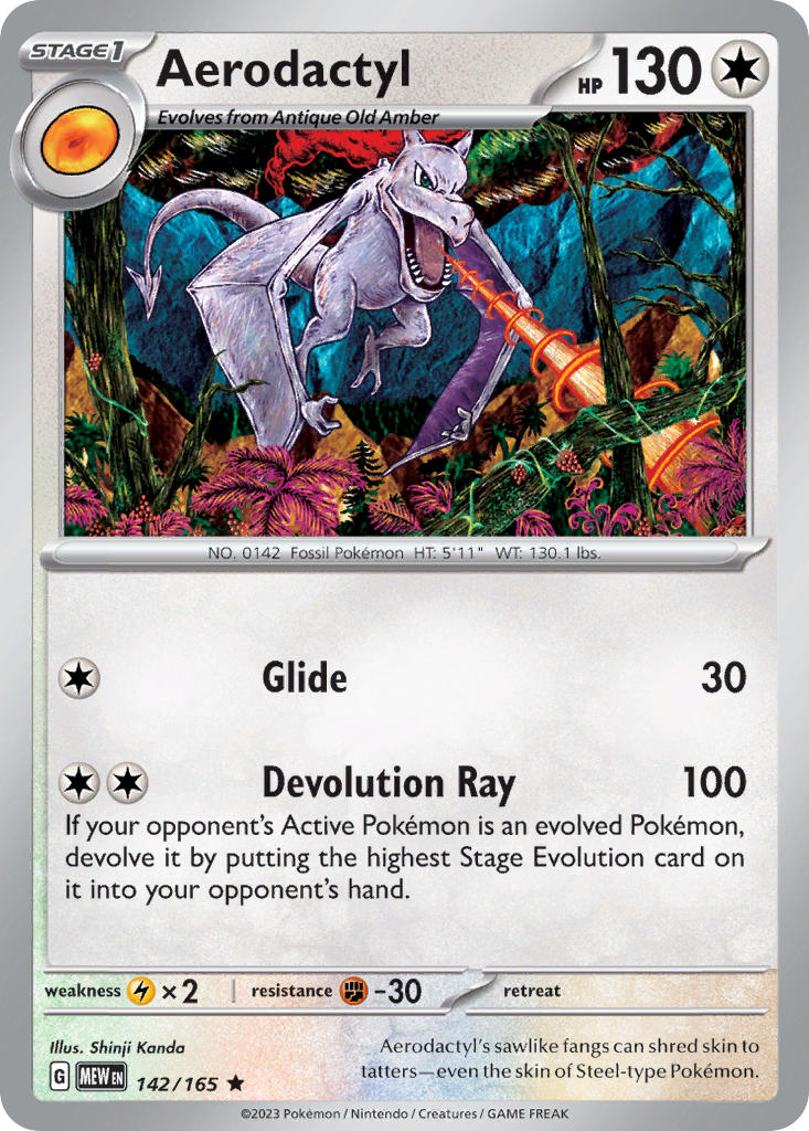 142 Aerodactyl (MEW)